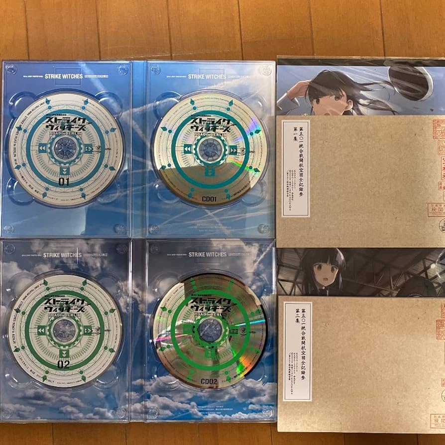ストライクウィッチーズ ROAD to BERLIN 初回　DVD　全6巻セット 61kxV5JnLDS.jpg