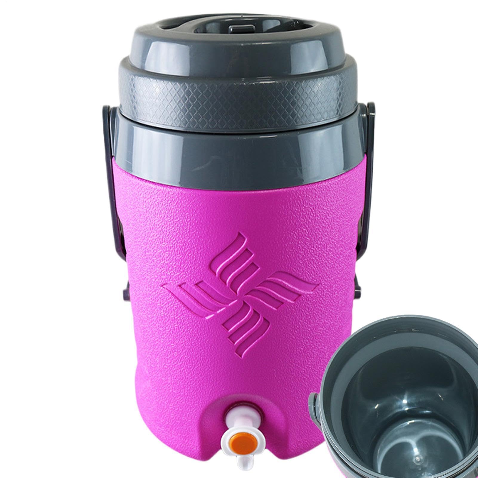 Dispensador De Bebidas Con Aislamiento Térmico Recipiente para líquidos, | 5,8 Litros Enfriador Deportivo, Jarra Y Contenedor Para Líquidos Fríos Y Calientes, Familia, Amigos, Cam