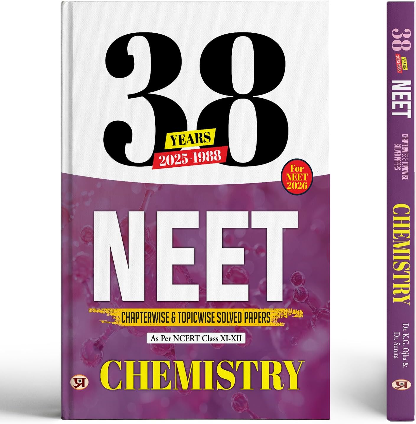 38 Years NEET Previous Year PYQs Solved Question Papers (2025-1988) | Chemistry Chapterwise Topicwise Solutions For NEET Exam 2026 | Based on NCERT Latest Syllabus
