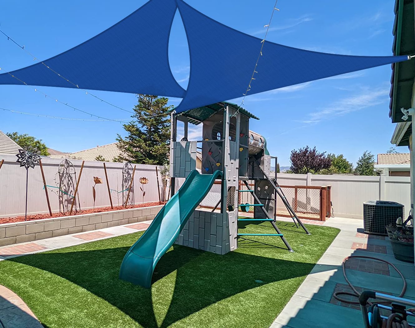 Amazon.com : Coarbor 21'x21'x21' Sun Shade Sail Triangle Heavy