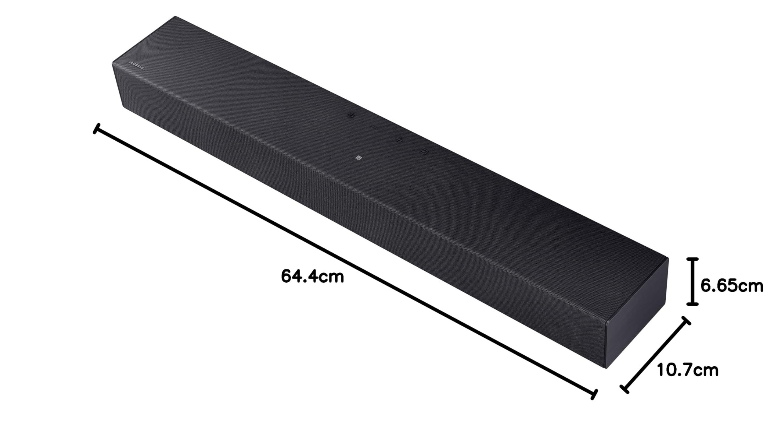 SAMSUNG HW-B400F/ZC- Soundbar a 2.0 canali con Dolby Digital 2.0, 4 altoparlanti, Bluetooth, HDMI ARC [Canada] (2025)
