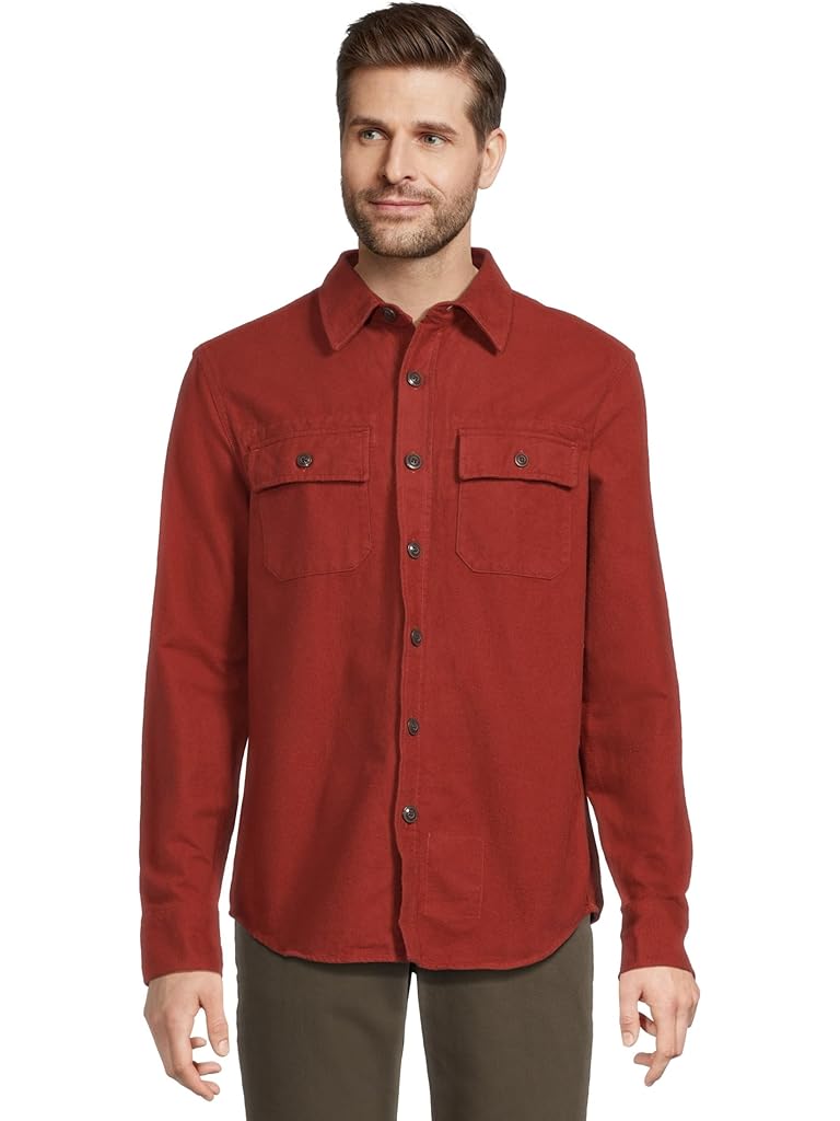 Red L.L.Bean Signature 1933 Chamois Cloth Shirt