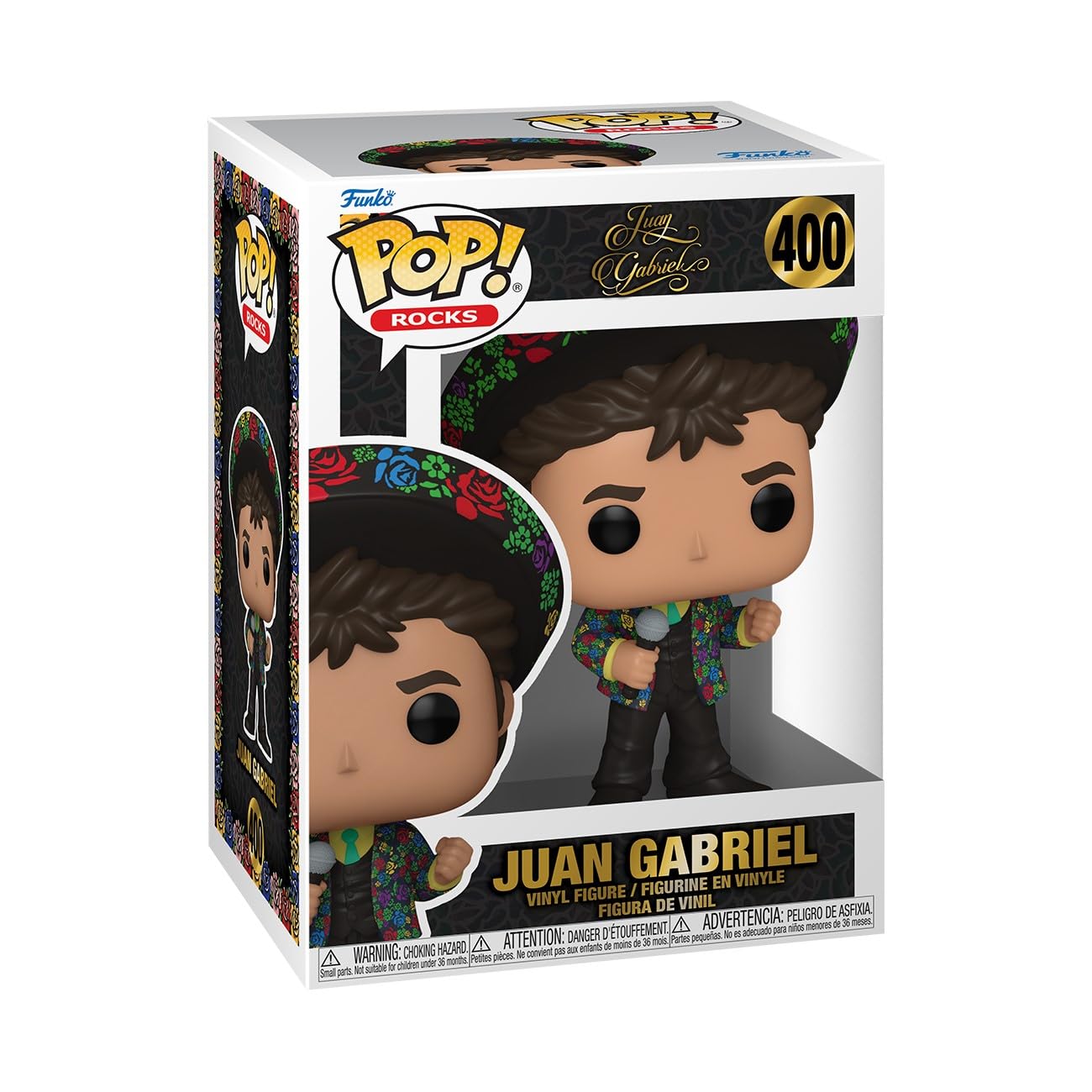 POP! Rocks: Juan Gabriel - (Floral Mariachi) - Collectable Vinyl Figure - Gift Idea - Official Merchandise - for Kids & Adults - Music Fans - Model Figure for Collectors and Display