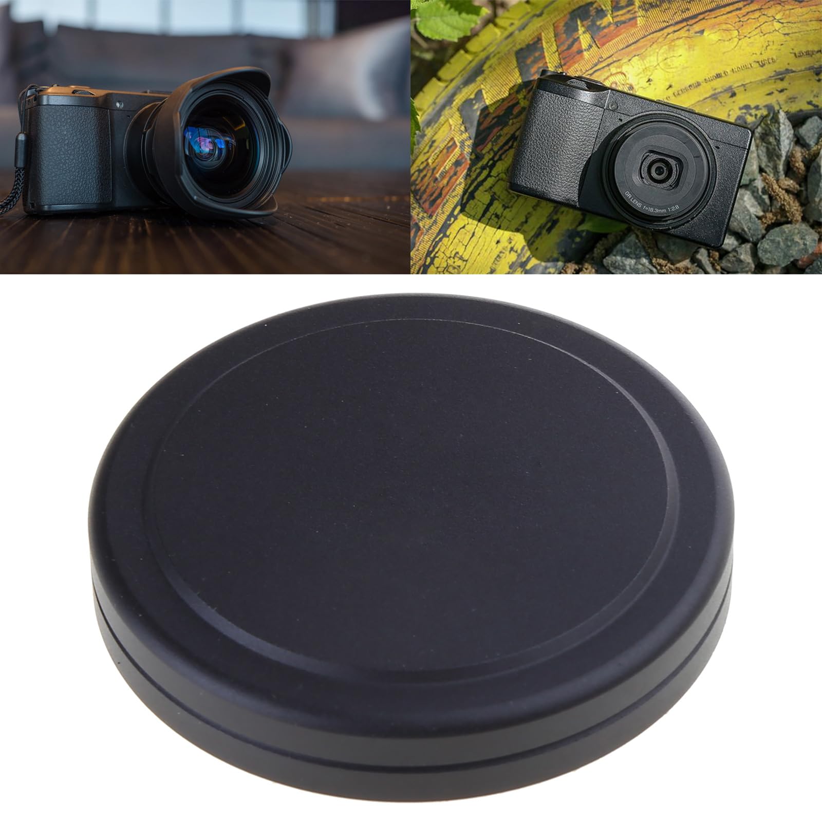 Sturdy Lens Cap for GRIII GRII Camera Professional Lens Protectors Dustproof Protective Cover Dust Protections