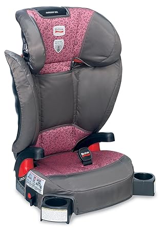 Amazon.com: Britax Parkway Sgl Belt-Positioning Booster Seat, Rosado (Cub  Pink) : Bebés