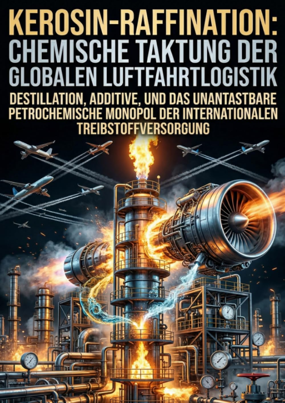 Kerosin-Raffination: Chemische Taktung der globalen Luftfahrtlogistik: Destillation, Additive, und das unantastbare petrochemische Monopol der internationalen Treibstoffversorgung