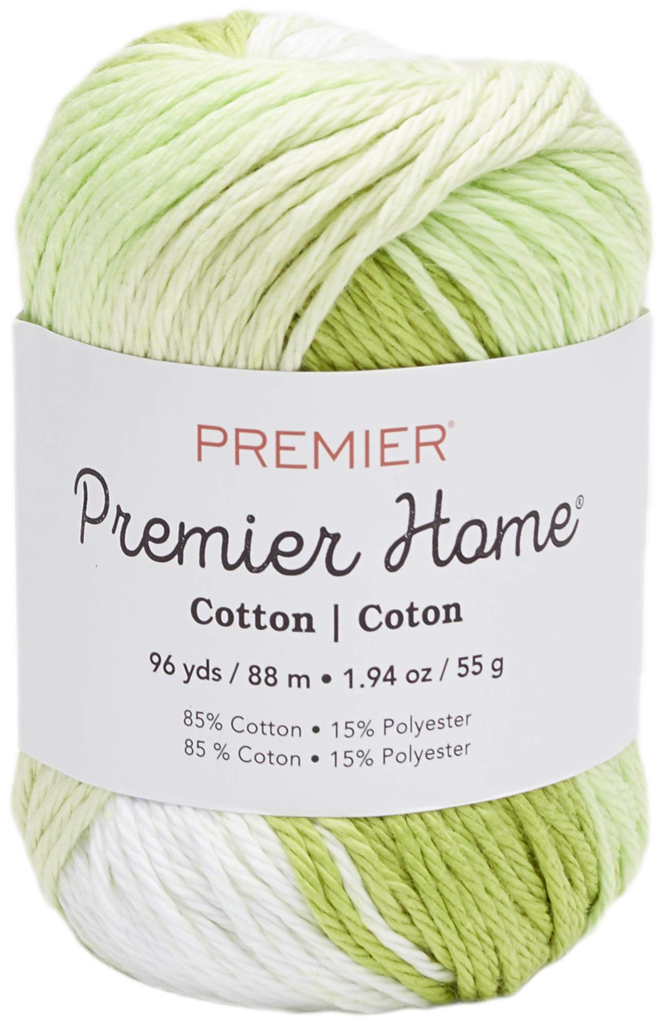 Hilo de algodón para tejer manualidades Premier Yarns Home Multi-Sprout