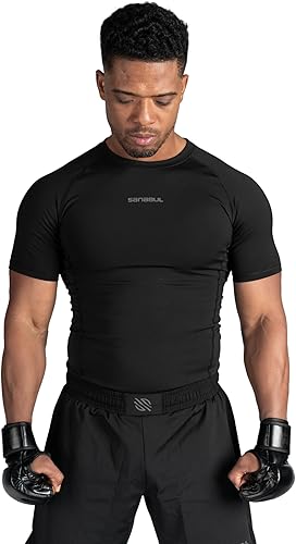 Miniatura 9 de Sanabul Guantes forjados de batalla de 4 onzas MMA para hombres y mujeres, guantes profesionales de boxeo, Muay Thai, Kickboxing, para combate,