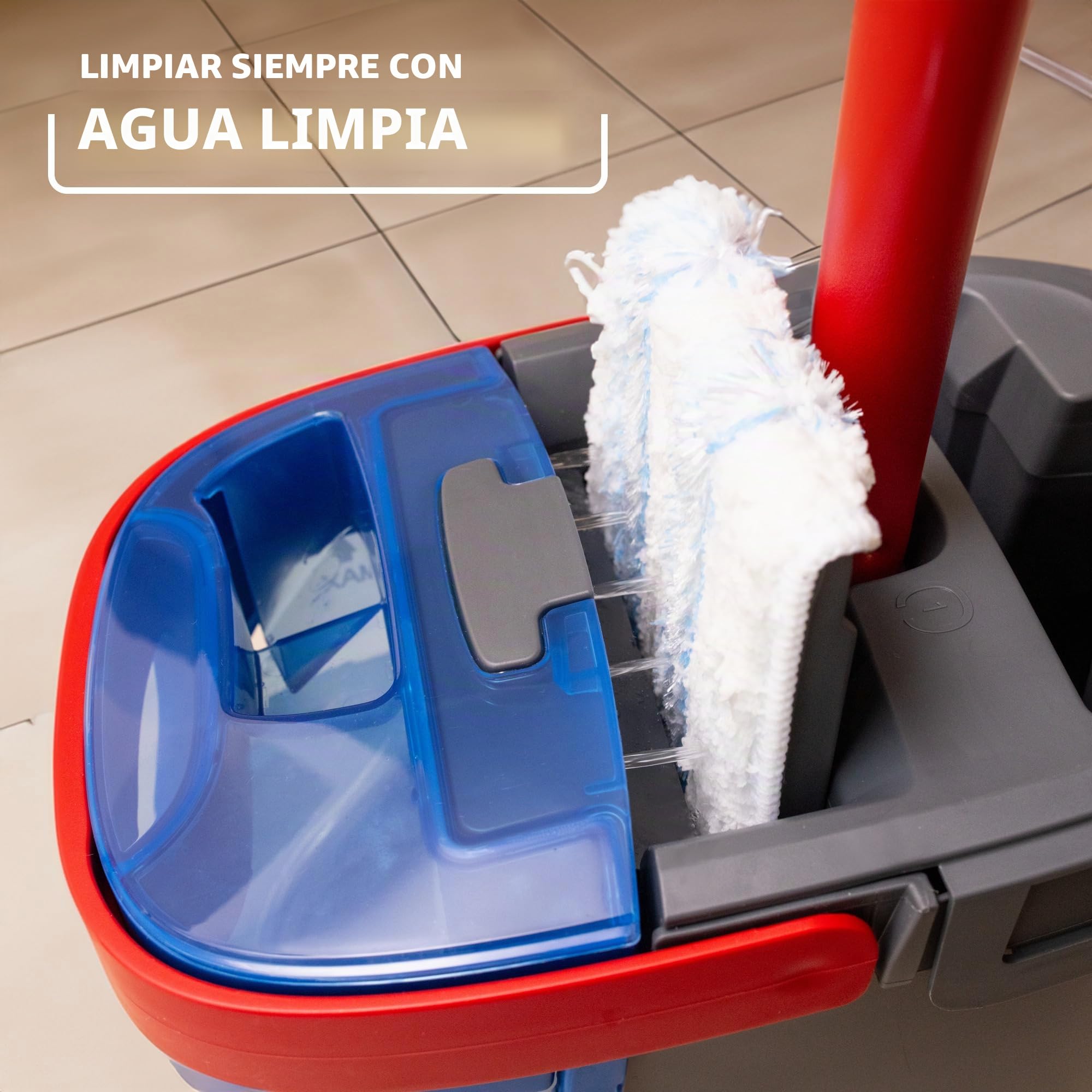 Vileda H2PRO Flachwischer - Set de Zweitanksystem
