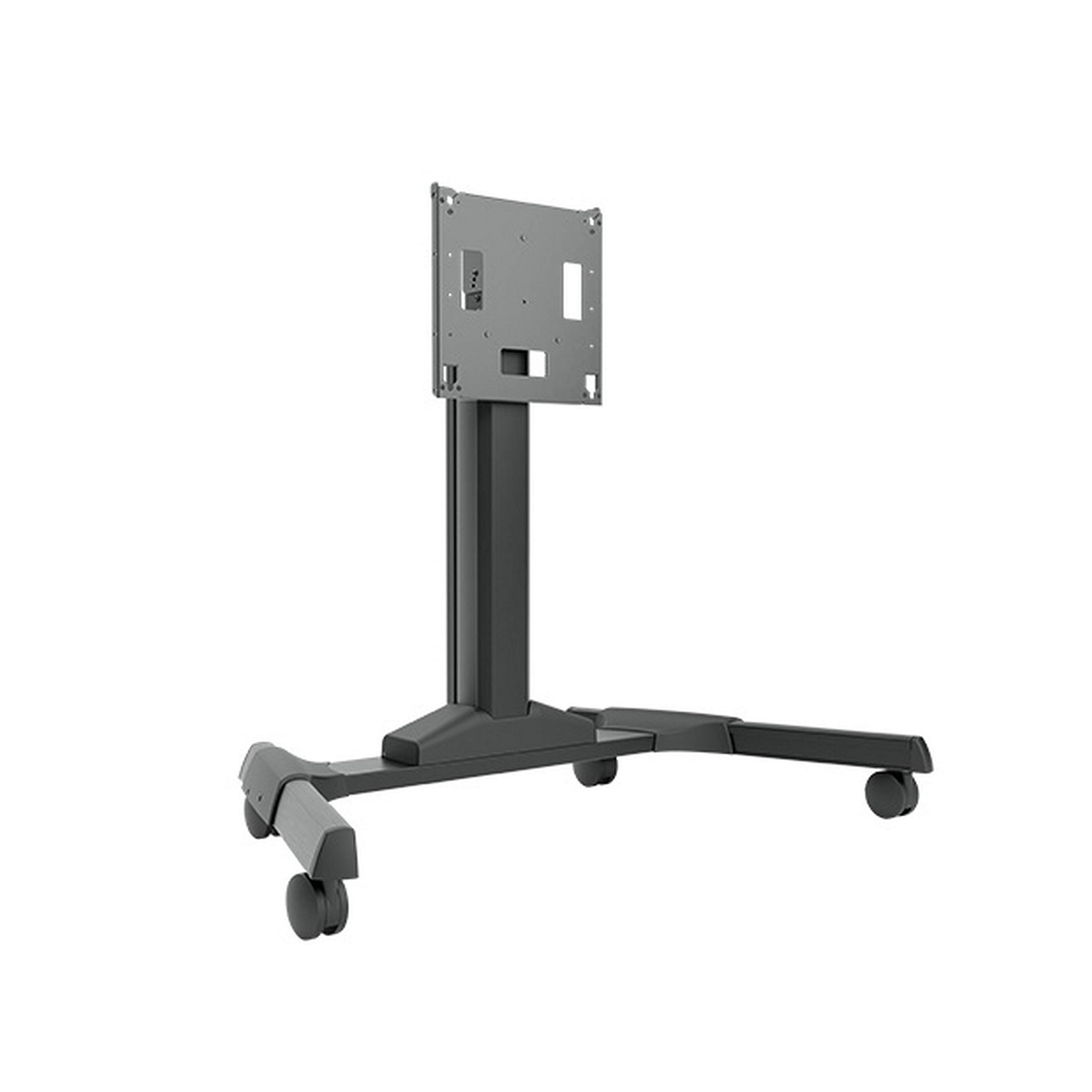 Large Capacity Height Adjust Flat Panel Cart,Anti-collision sensor immediately halts, then reverses motion of display upon encountering an obstruction to avoidpinching fingers or damaging technology -