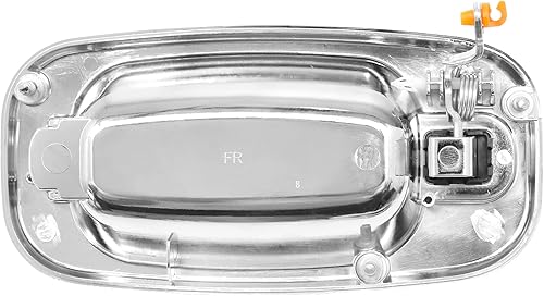 Miniatura 7 de Juego de manijas de puerta exterior, todo cromado, compatible con Chevy Silverado Suburban Tahoe Avalanche 1999-2007, GMC Sierra Yukon, Cadillac