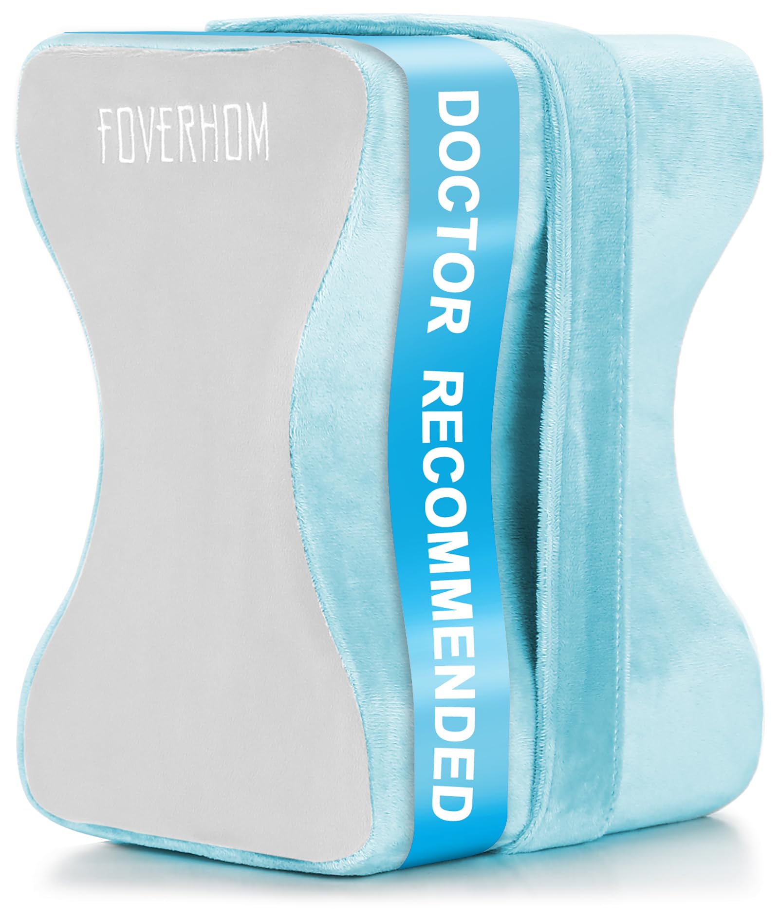 Cuscino Ortopedico Per Ginocchia LUOOV: Memory Foam Per Sciatica E Mal Di Schiena, Bianco