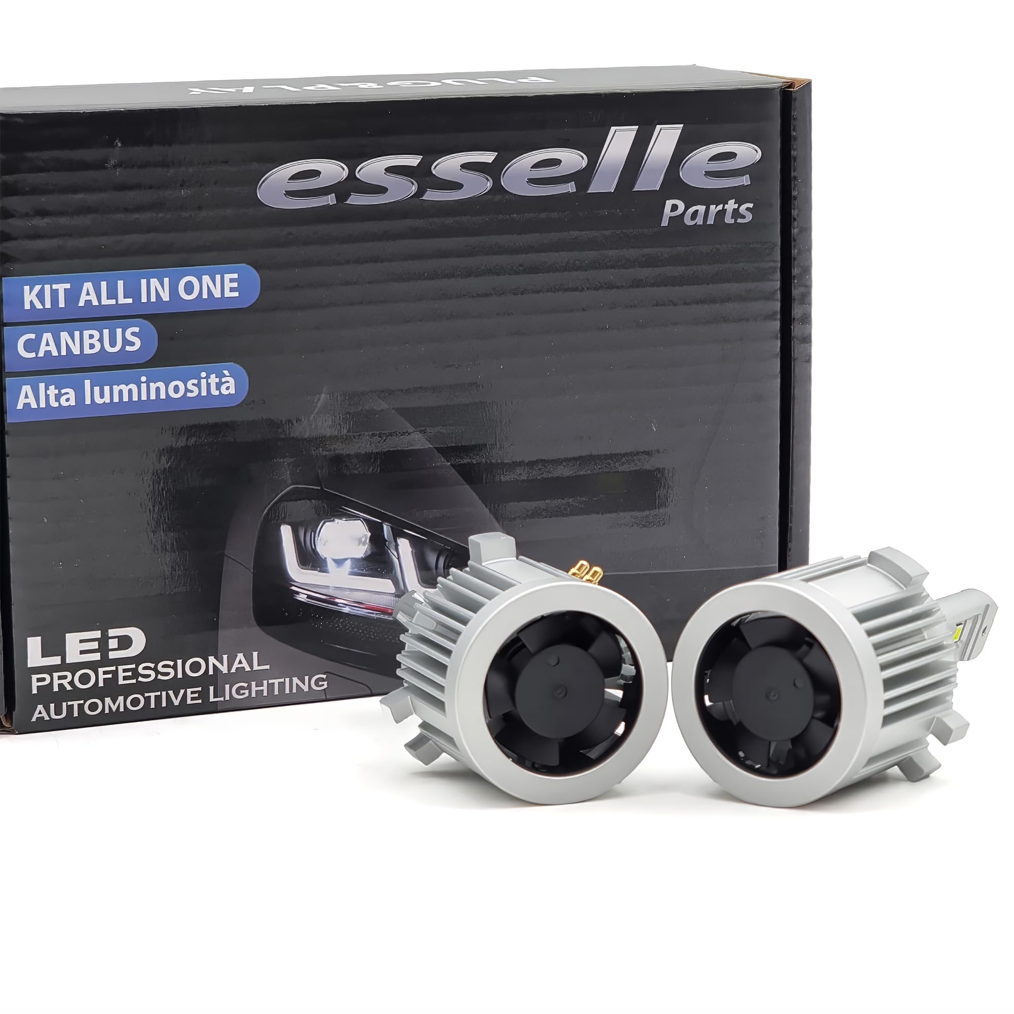 Kit Full LED H7 CANBUS Compatibile con Mercedes Vito W447 6000K Bianco Ghiaccio 9800 Lumen – Portalampade e Centraline Integrate – Plug & Play No Errori – Alta Luminosità