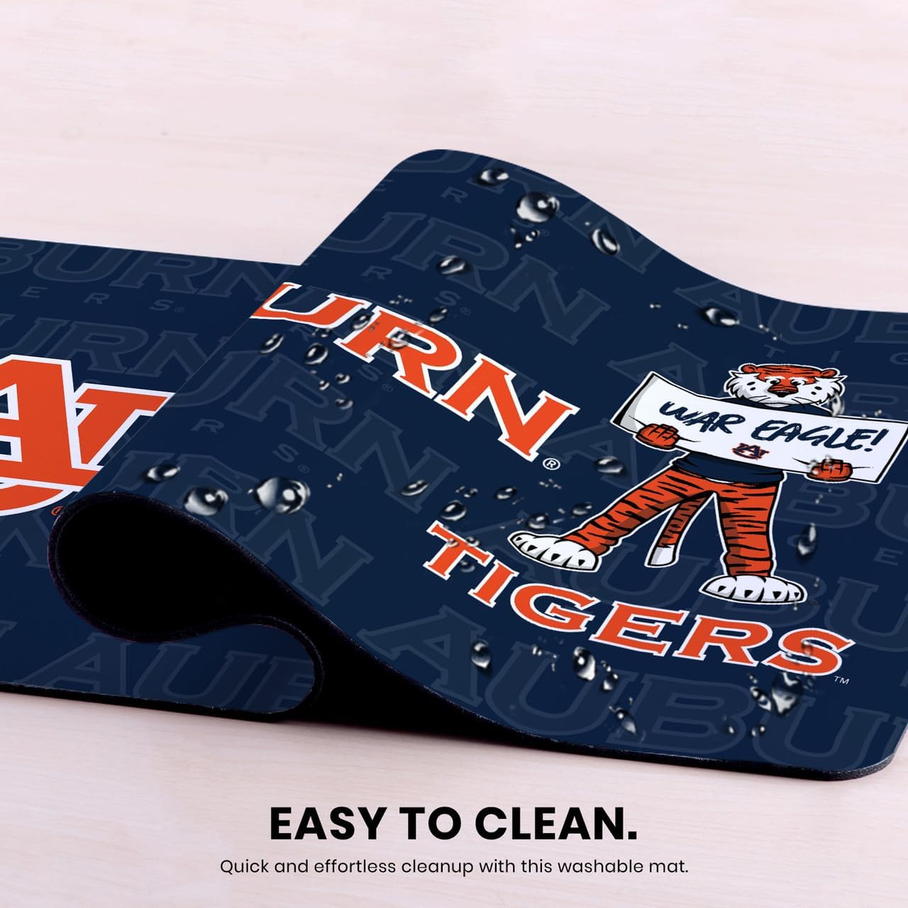 Head Case Designs Officially Licensed Auburn University AU War Eagle Auburn University 23.62 x 11.81 x 0.12 inches (600 x 300 mm) - L Gaming Office Desk PC Keyboard Mouse Mat Pad - Image 7