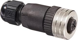 Brad 8A4000-31 Micro-Change (M12) Single Keyway with PG7 Cable Fitting MIC 4P F-ATTCH STR PG7 Screw