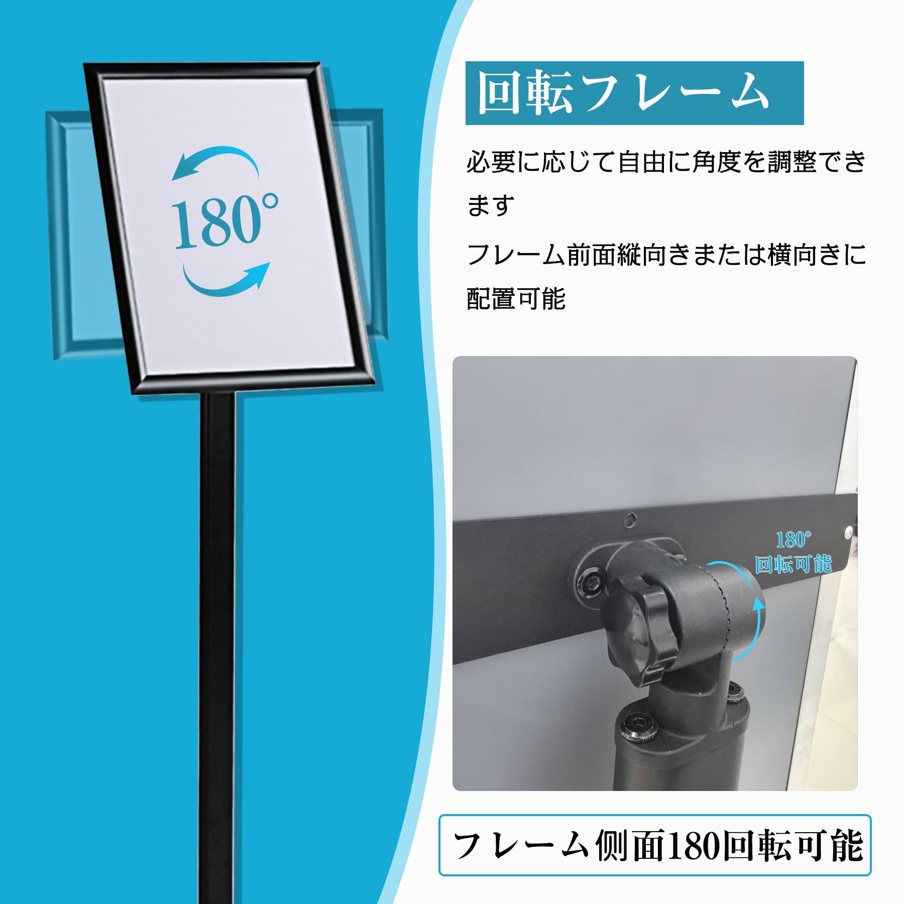 Amazon.co.jp: DODOGOD 立て看板 案内板 スタンドボード 伸縮式