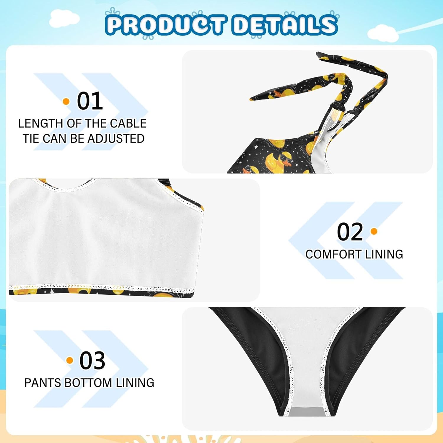 Girls Tankini Swimsuit Bathing Suit Two Piece Bikini Summer Beach Swimwear with Adjustable Strap 3-12 Years Cheetah Leopard