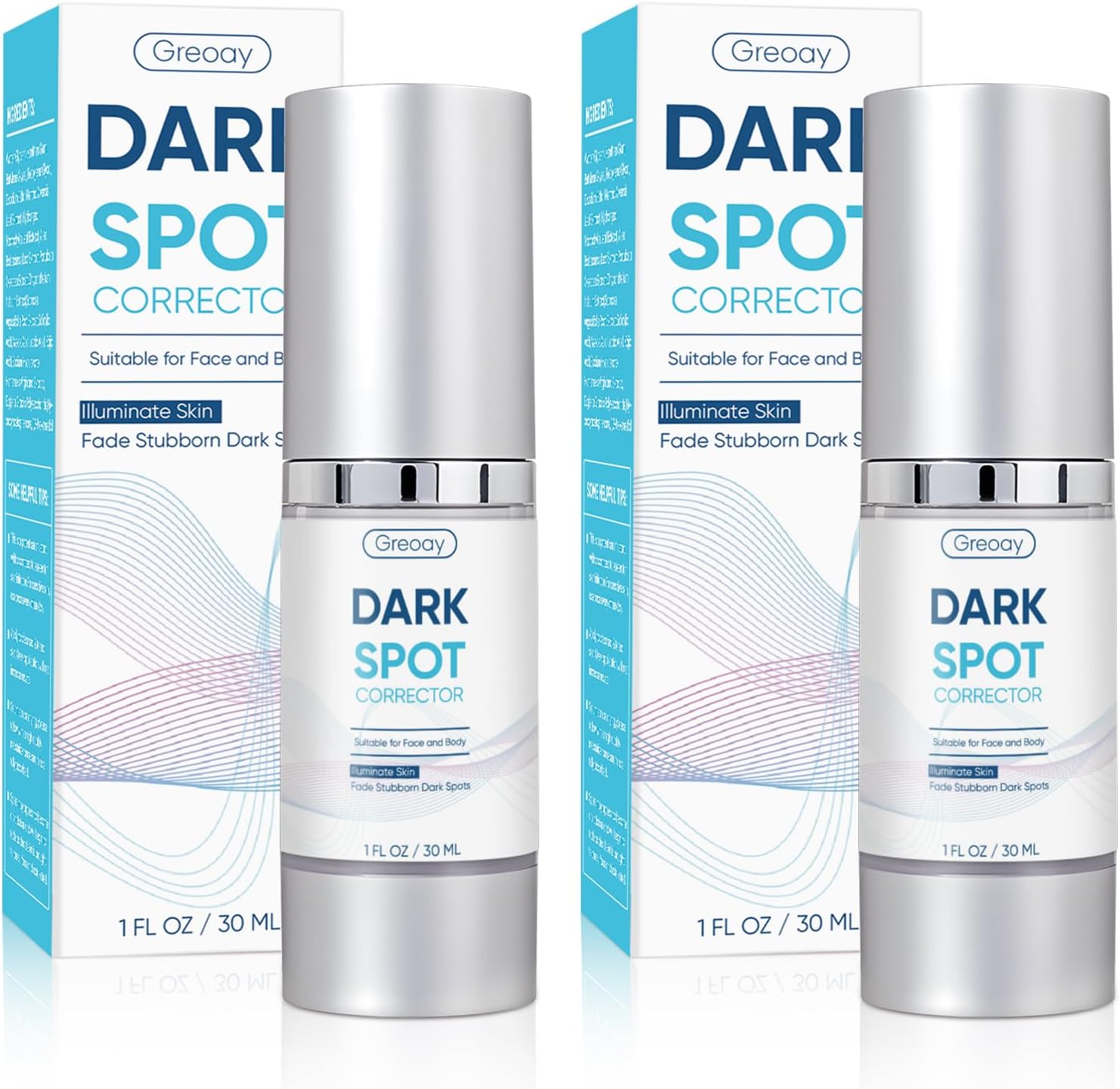 Dark Spot Remover for Face Body Serum Skin Brown Spot Remover Dark Spot Corrector Glow Serum Age Spot Remover Brighten Even Tone Improves Hyperpigmentation Gentle and Non-Irritating for Women and Men
