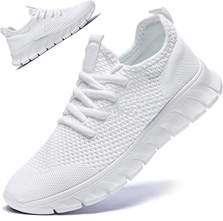 Running Shoes for Men Womens Walking Tennis Gym Sneakers Slip On Comfort...