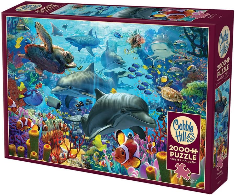 Cobblehill Puzzles 2000 pc -Coral Sea