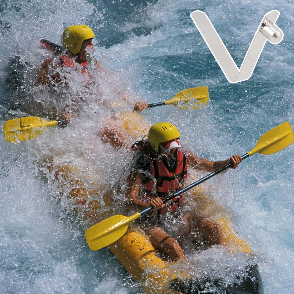 Veerclips met één knop - Set van 10 stuks