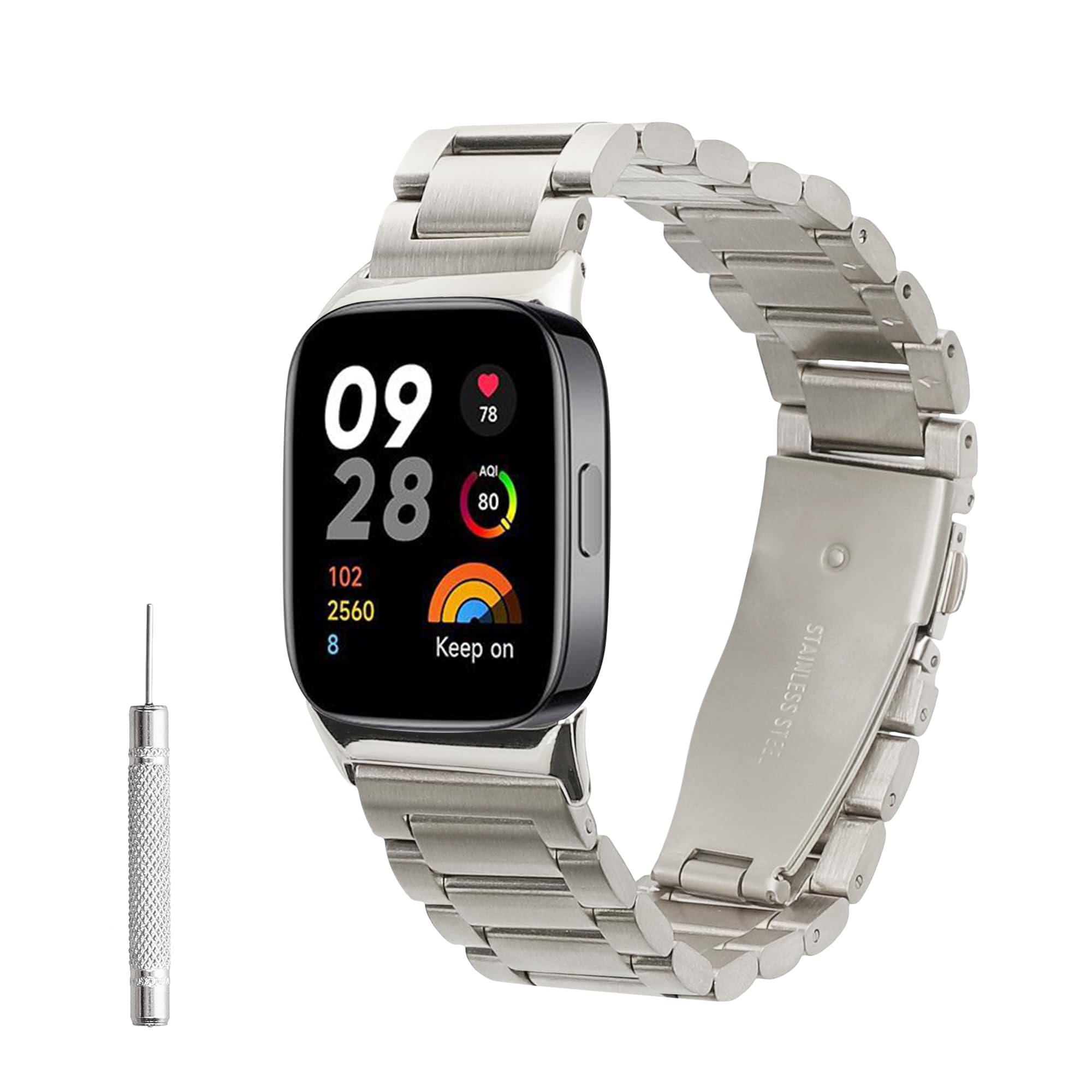 kwmobile Replacement Strap Compatible with Xiaomi Smart Band 8 Pro/Band 9 Pro/Redmi Watch 5 / Redmi Watch 4 Strap