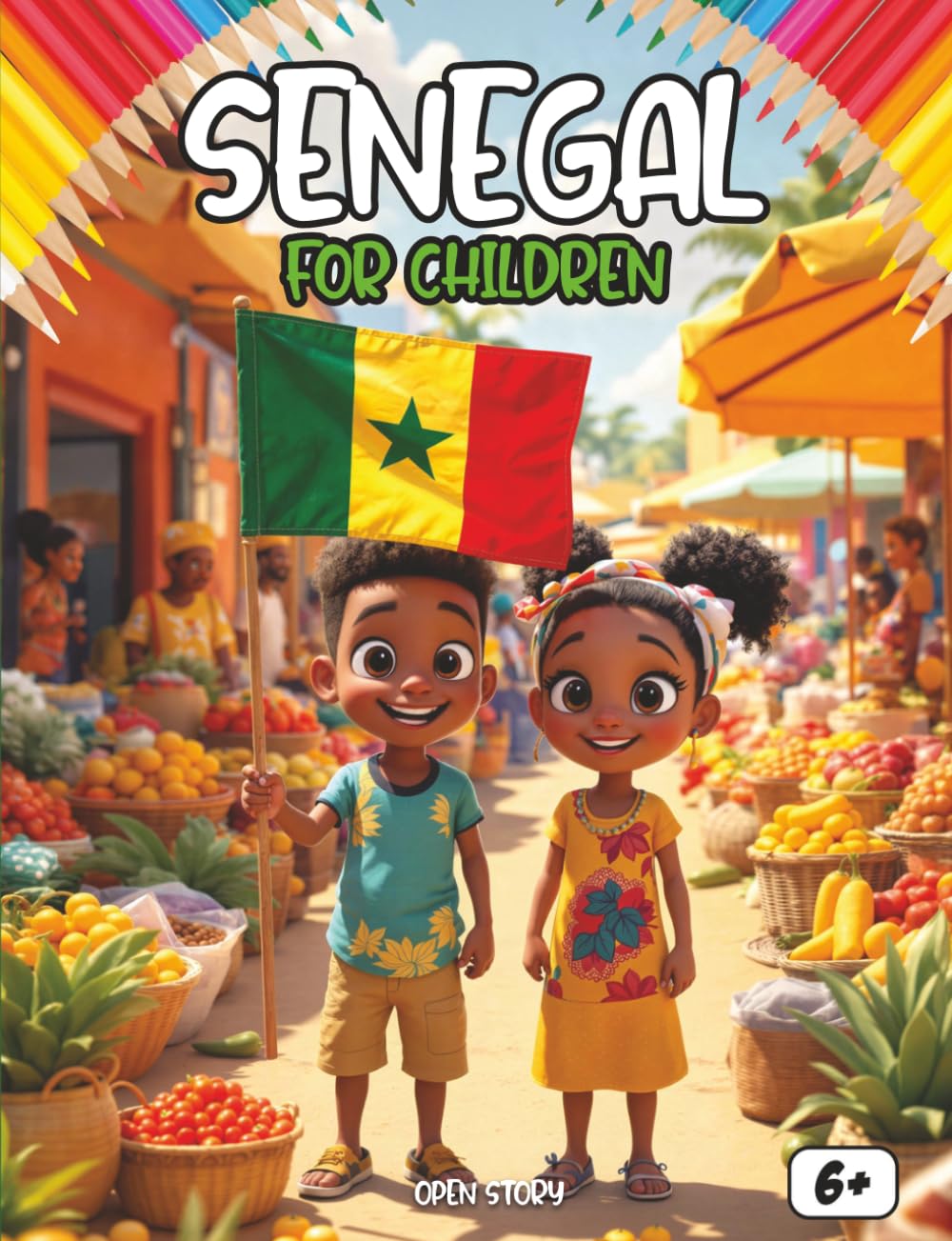 Senegal for Kids: A Journey Through Golden Savannas, Beating Drums, Giant Baobabs, and Starry Nights: An Educational Cultural Guide for Children to ... Senegal — Includes Quiz and Coloring Pages.