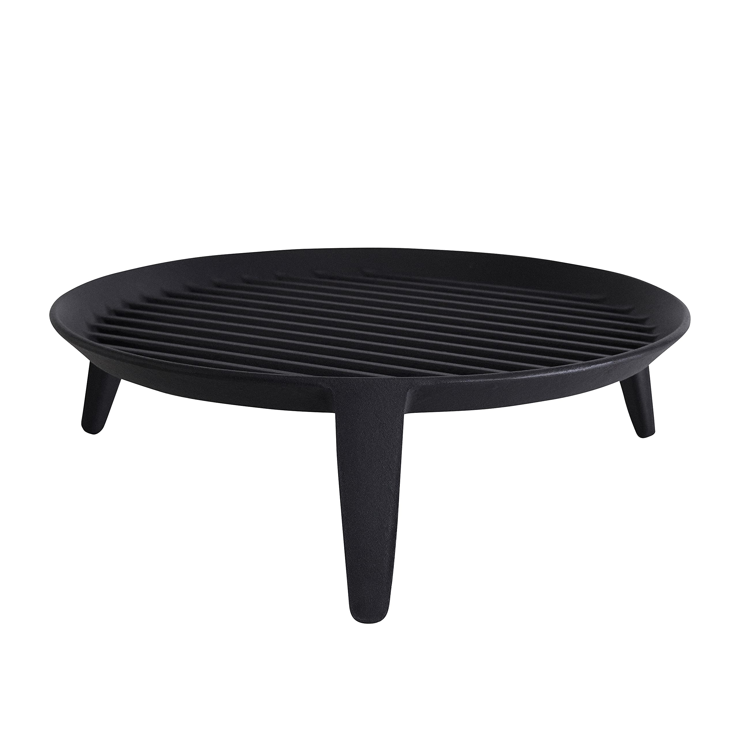 Morsø Tuscan Grill Grillrost – Grillgitter aus Gusseisen, Grillaufsatz für Grill und Outdoor Ofen, im cleanen Design, Ø 31.8 cm, Schwarz