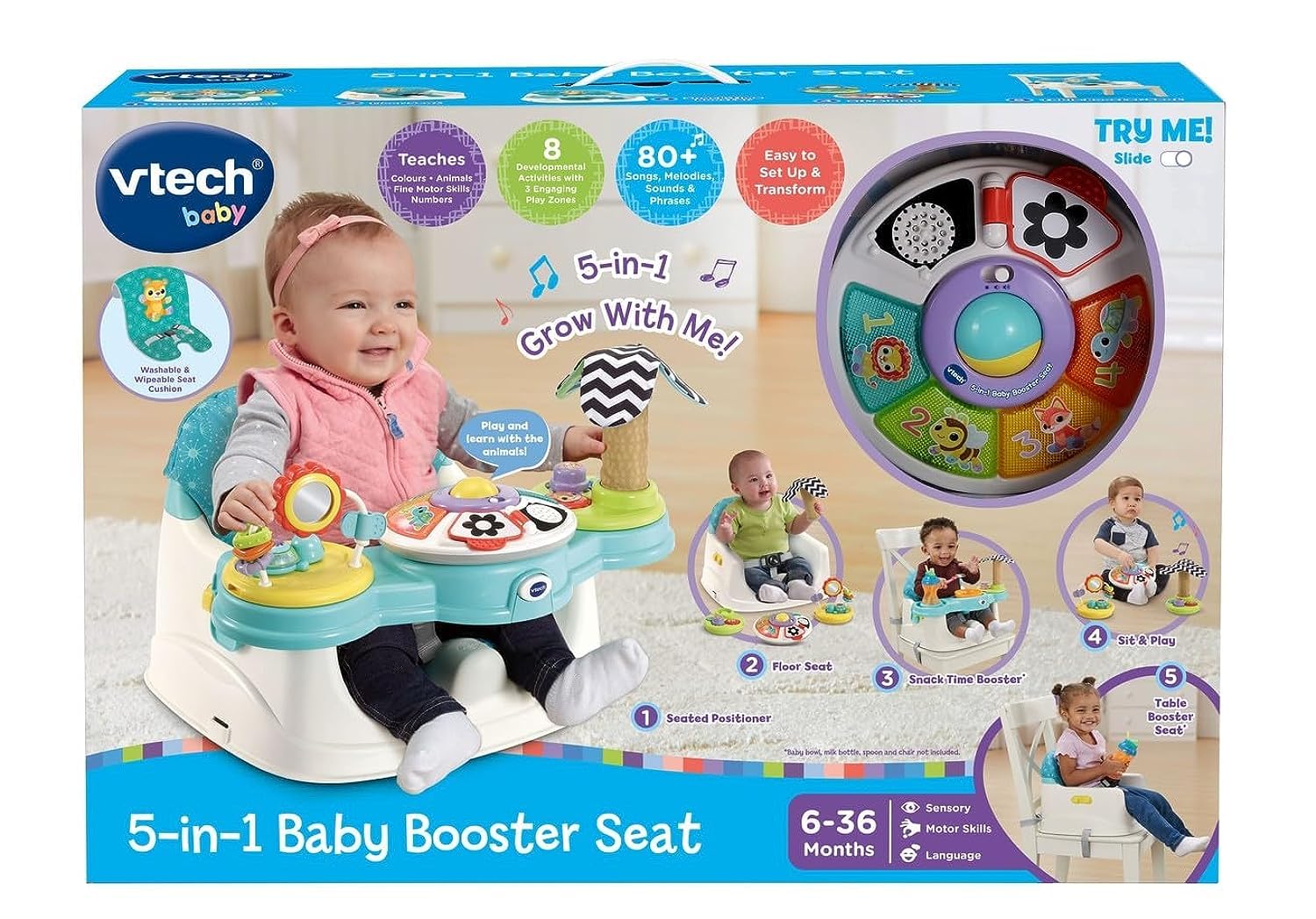 VTech 5-in-1 Baby Booster Seat