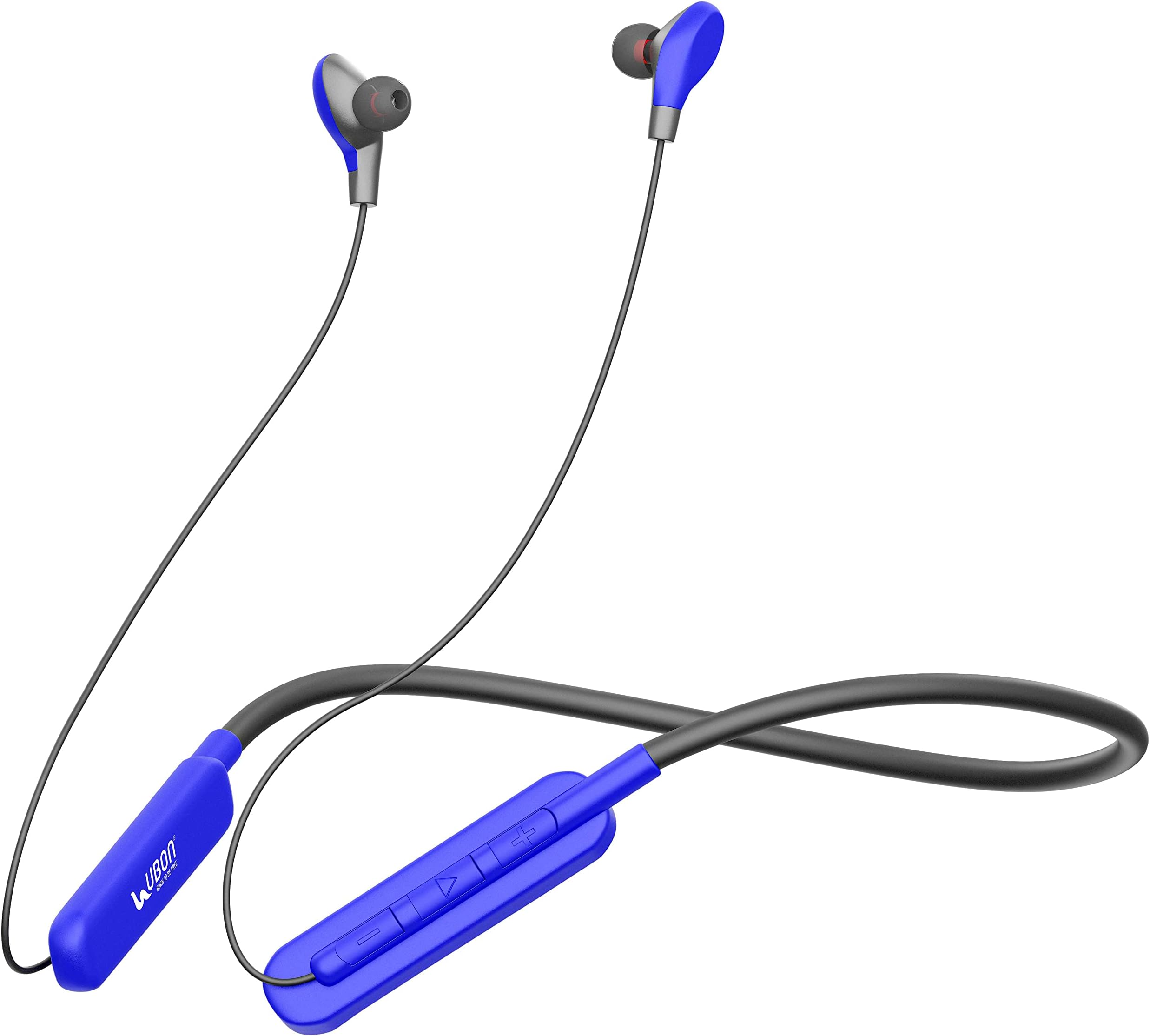 UBON Bluetooth Earphones Headphones CL-5610 Platinum Series, Wireless Neckband with Up to 25 Hours Playtime, TF Card Slot, Magnetic Earbuds, v5.0 Bluetooth Headset for Hi-Fi Music & Super Bass