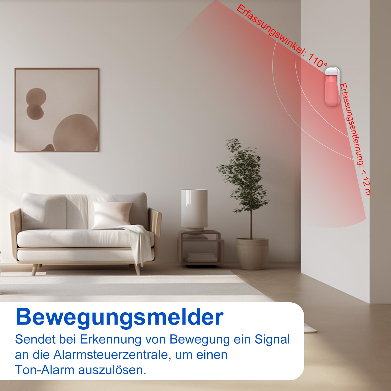 WiFi+4G Alarmanlage Haus mit 4,3" Touchscreen, Komplettes Sicherheitssystem für Haus & Wohnung mit Tür-/Fenstersensor, Bewegungsmelder, 120dB Sirene, Alexa kompatibel, ohne Gebühren (24-teiliges Set)