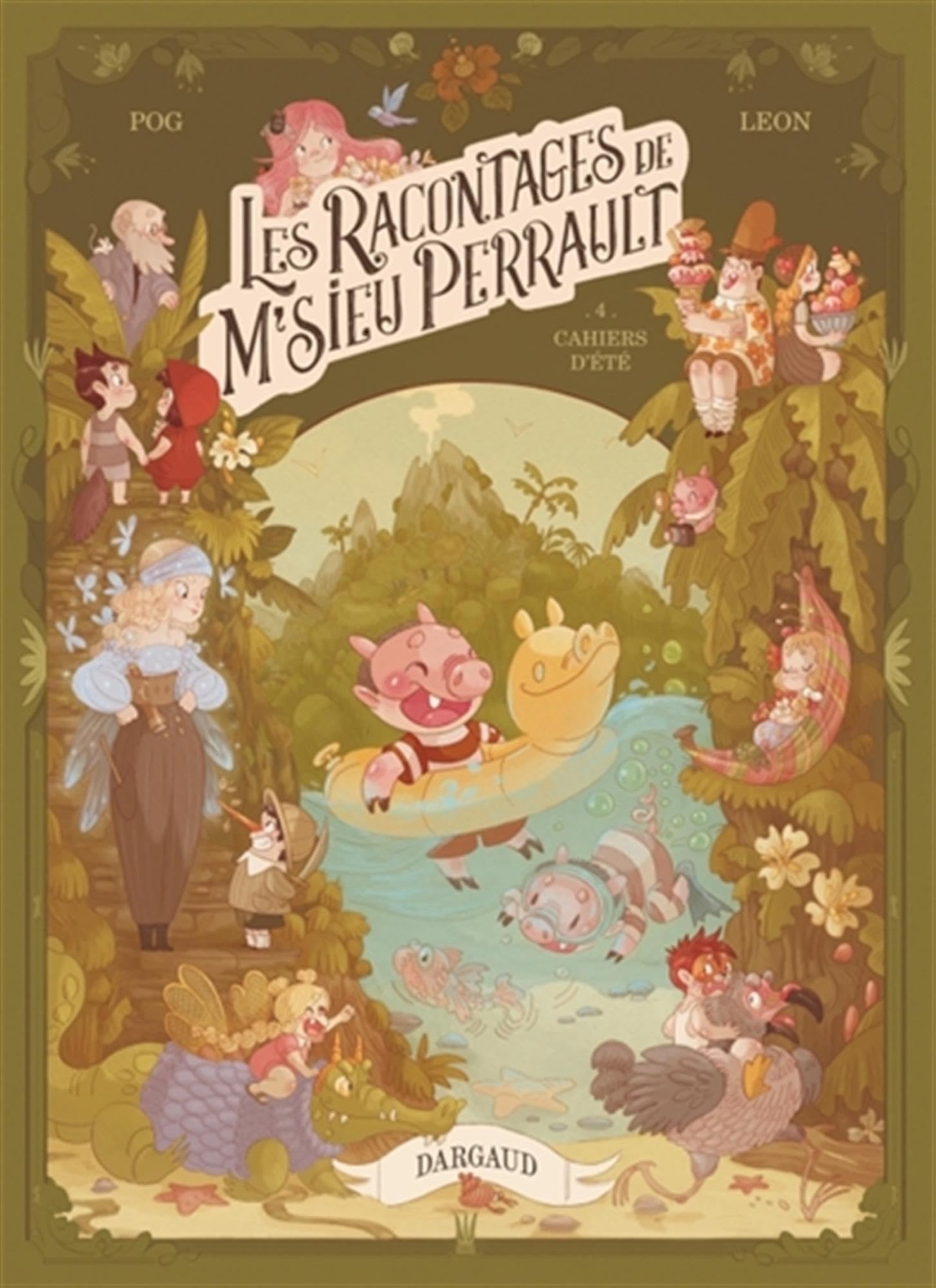 Les racontages de M'sieu Perrault - Tome 4 - Cahiers d'été