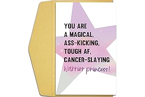 Qiliji 'Cancer-Slaying Warrior Princess' Encouragement Card
