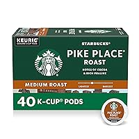 Vista 84 de Starbucks Breakfast Blend - Café de tostado medio para cafeteras Keurig, 24