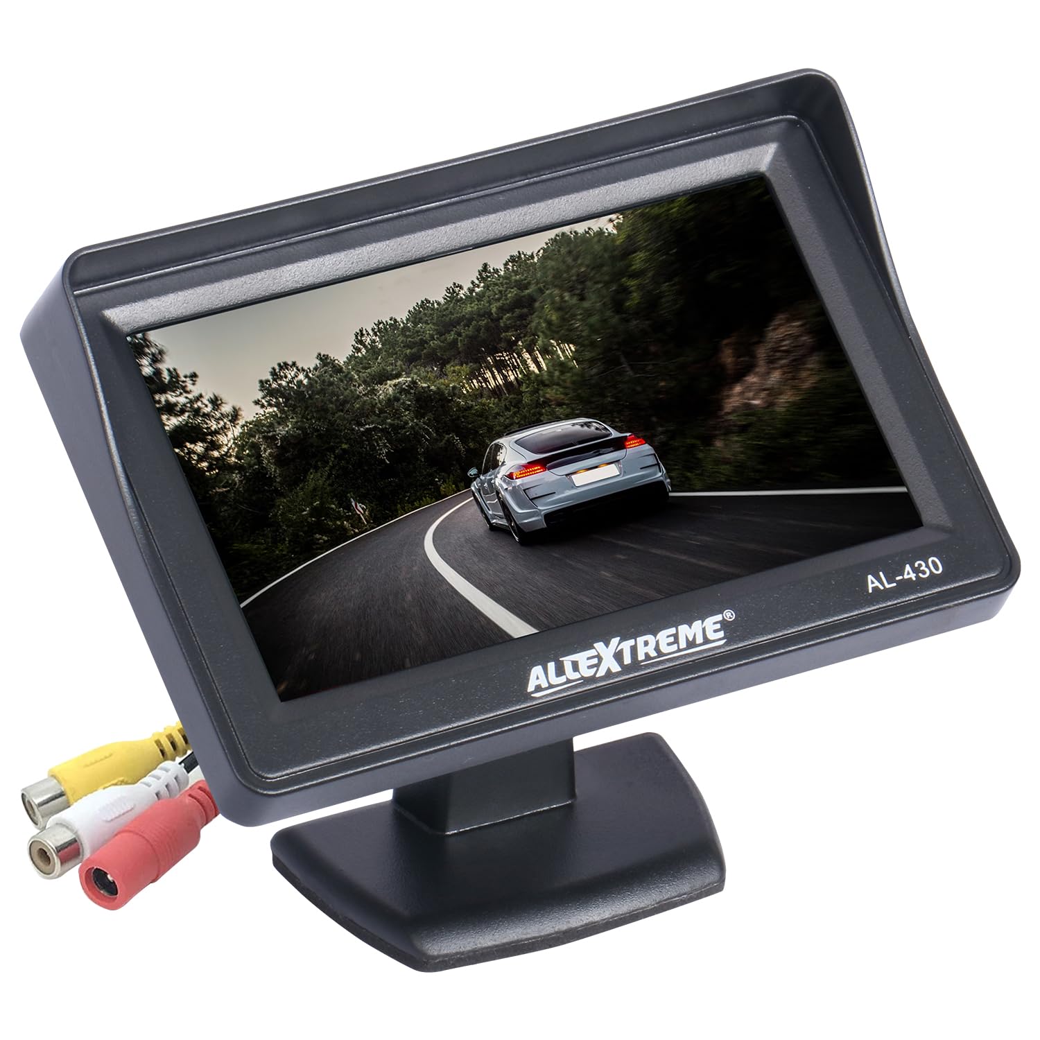 AllExtreme CW-4.3inch Car Rearview Monitor Colour TFT LCD Backup Camera Dash Screen for Car SUV Van Truck