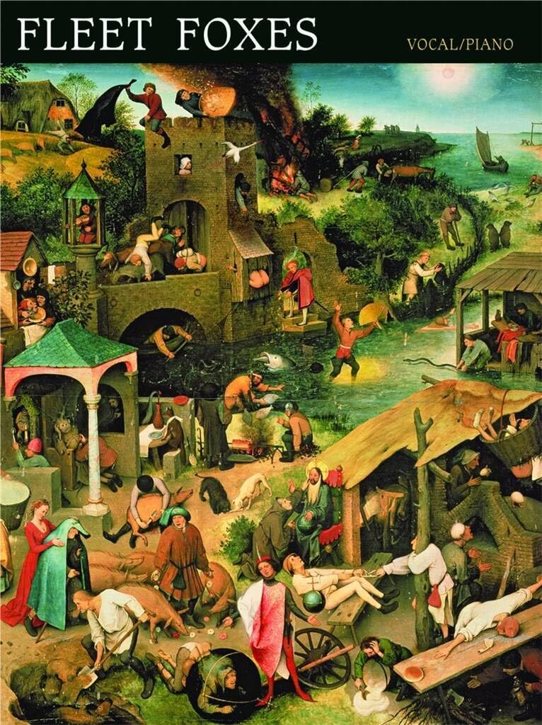 Partition Fleet Foxes Piano Voix Guitare recueil de chansons folk