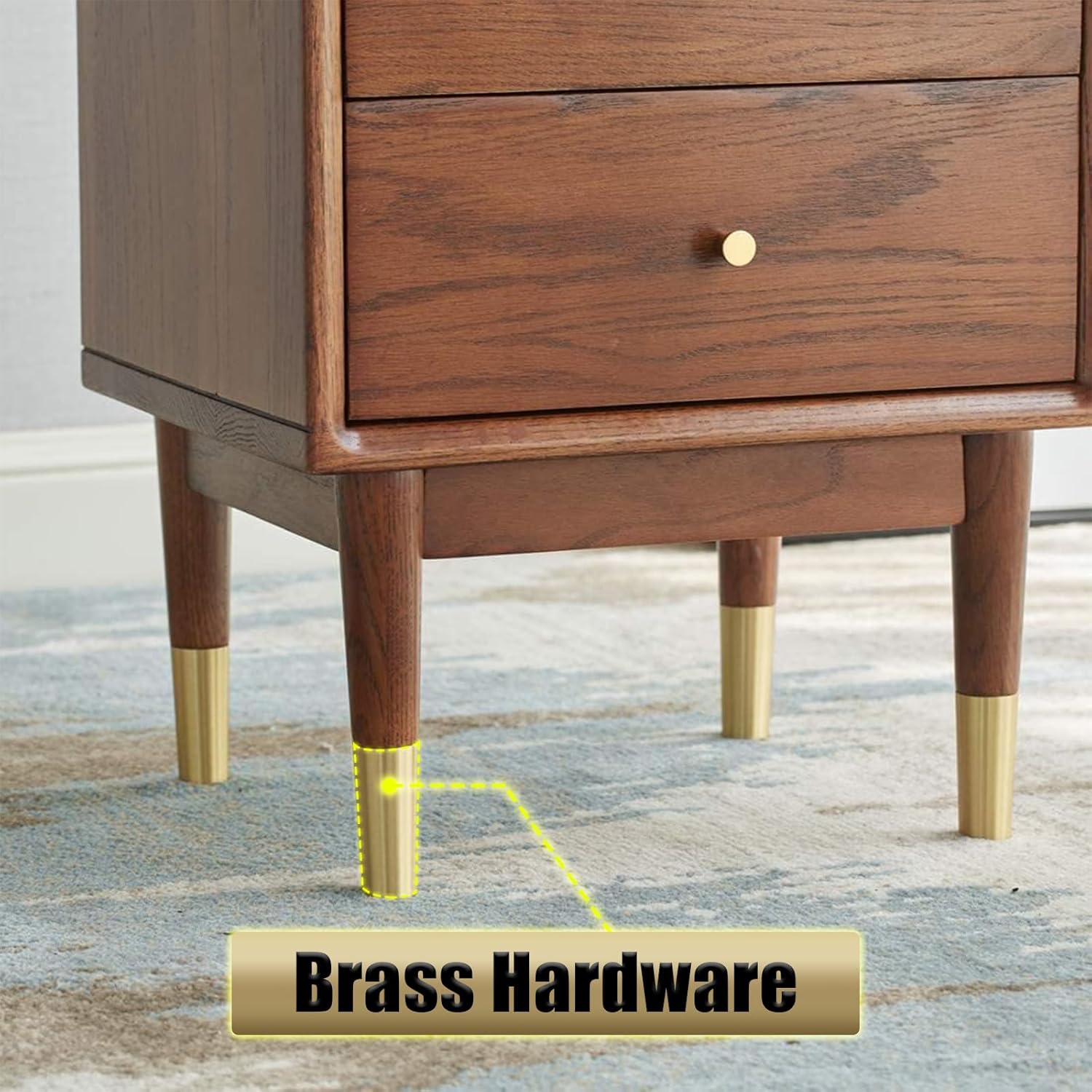 MU RONG サイドテーブル アメリカオークウッド ベッドサイドテーブル MU RONG サイドテーブル アメリカオークウッド ベッドサイドテーブル