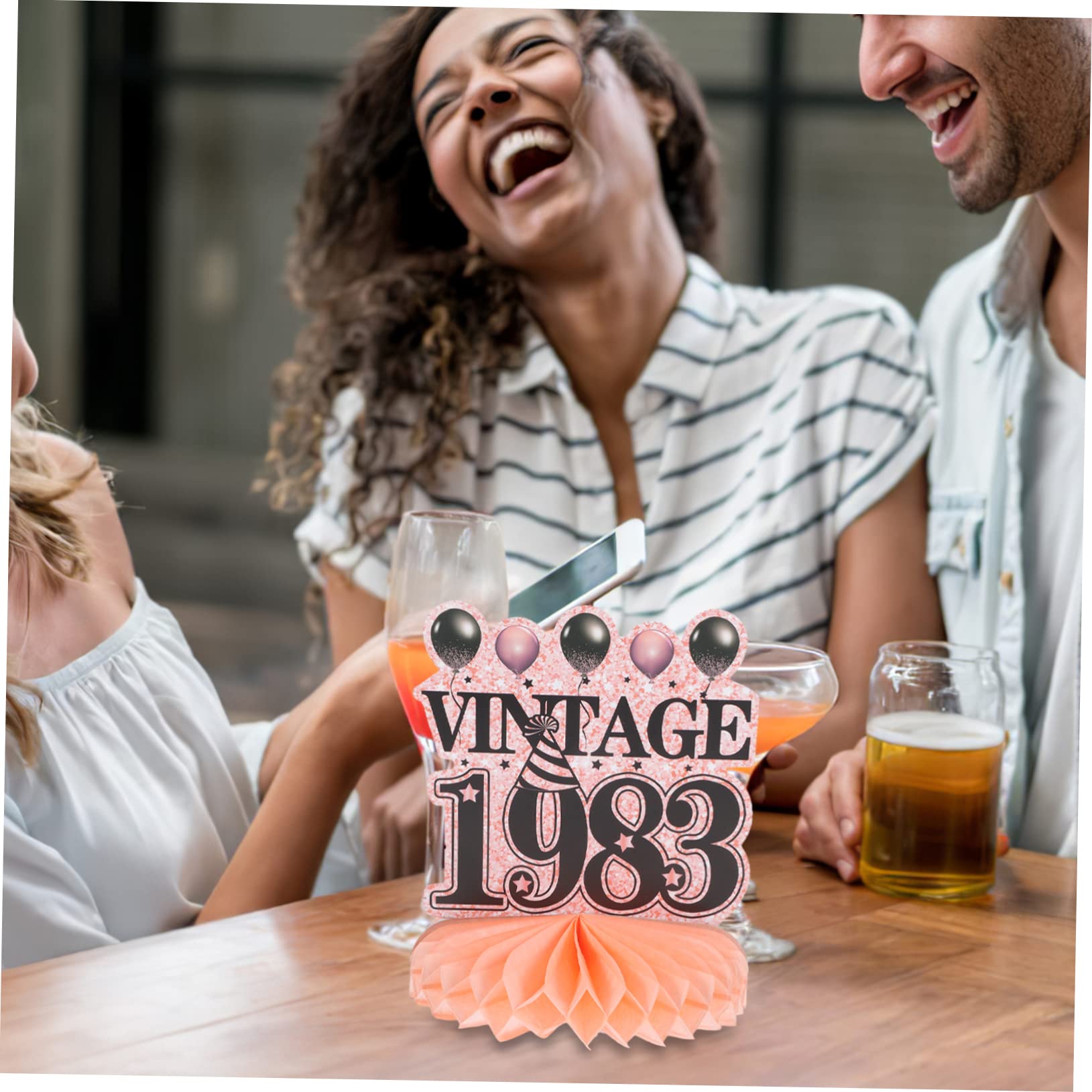 9 Centrotavola A Nido D'Ape Per 13° Compleanno - Decorazioni Tavolo Oro Rosa Con Scritta 'Hello Thirteen' Per Ragazze