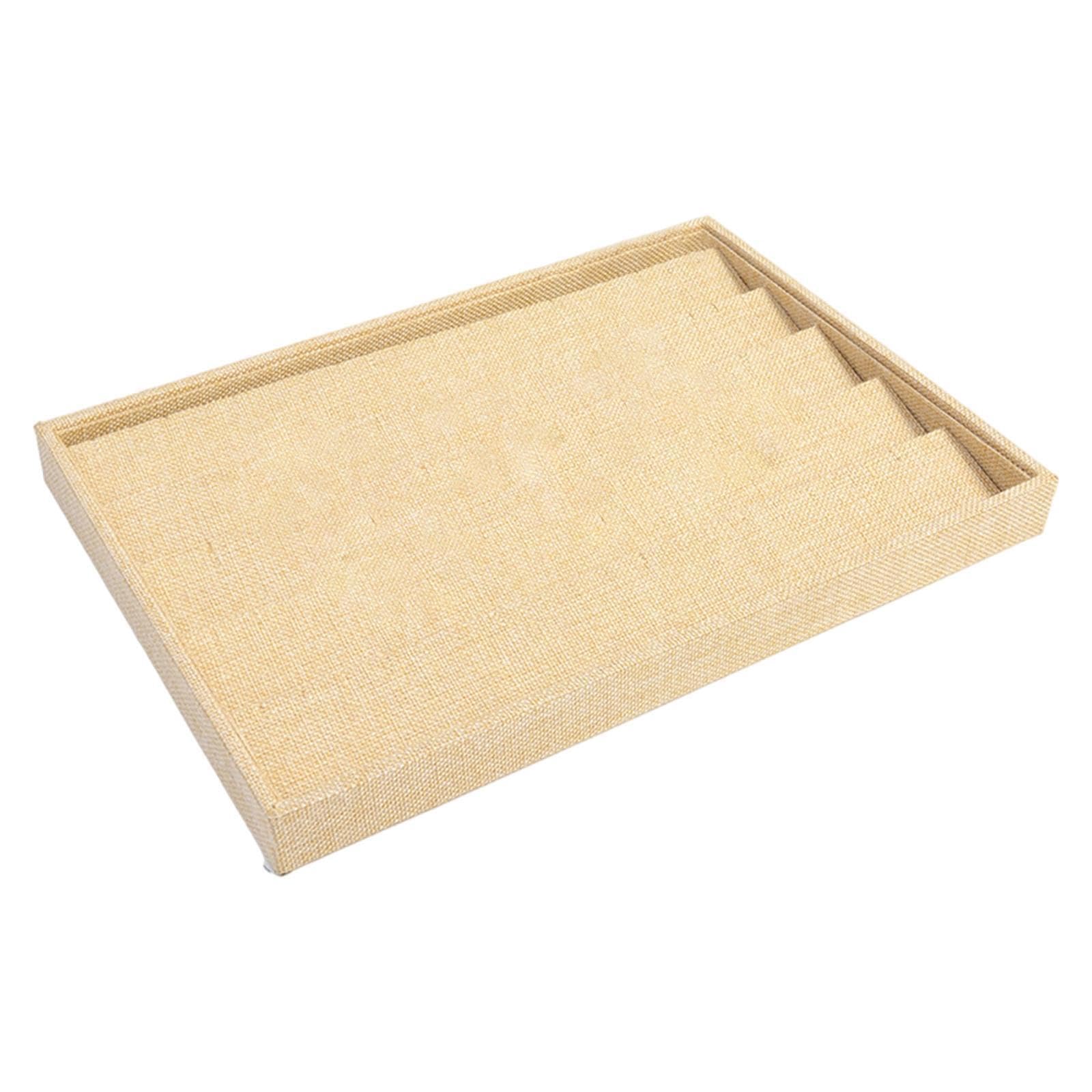 Zambuph Versatile Stackable Jewelry Trays for Drawer for Showcasing and Storing Beautiful Jewelry Display Necklace, Earrings Tray, 35x24x3cm