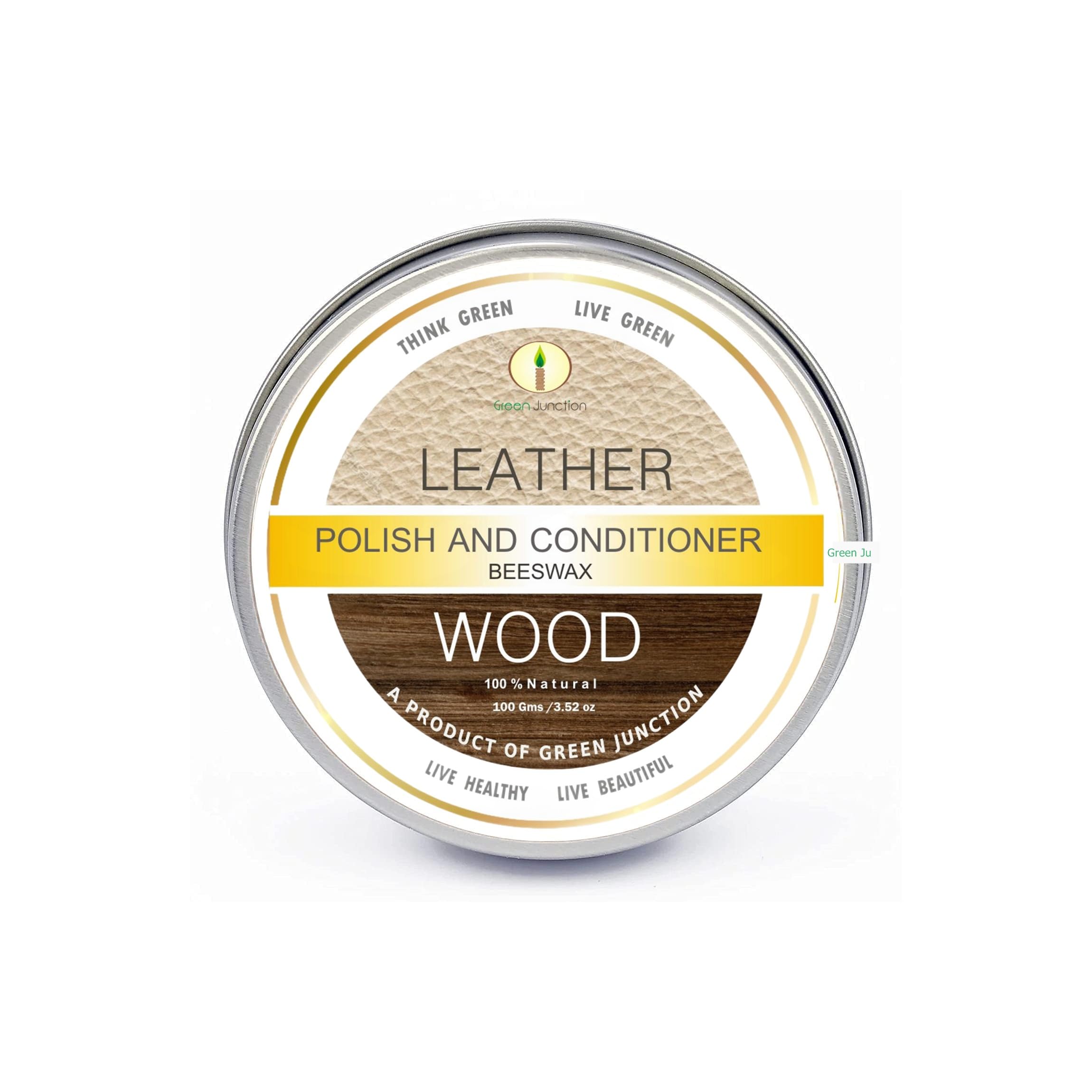 Green Junction Beeswax Wood & Leather Polish & Conditioner,100 Gms (B07TJV73VT) Amazon Price History, Amazon Price Tracker