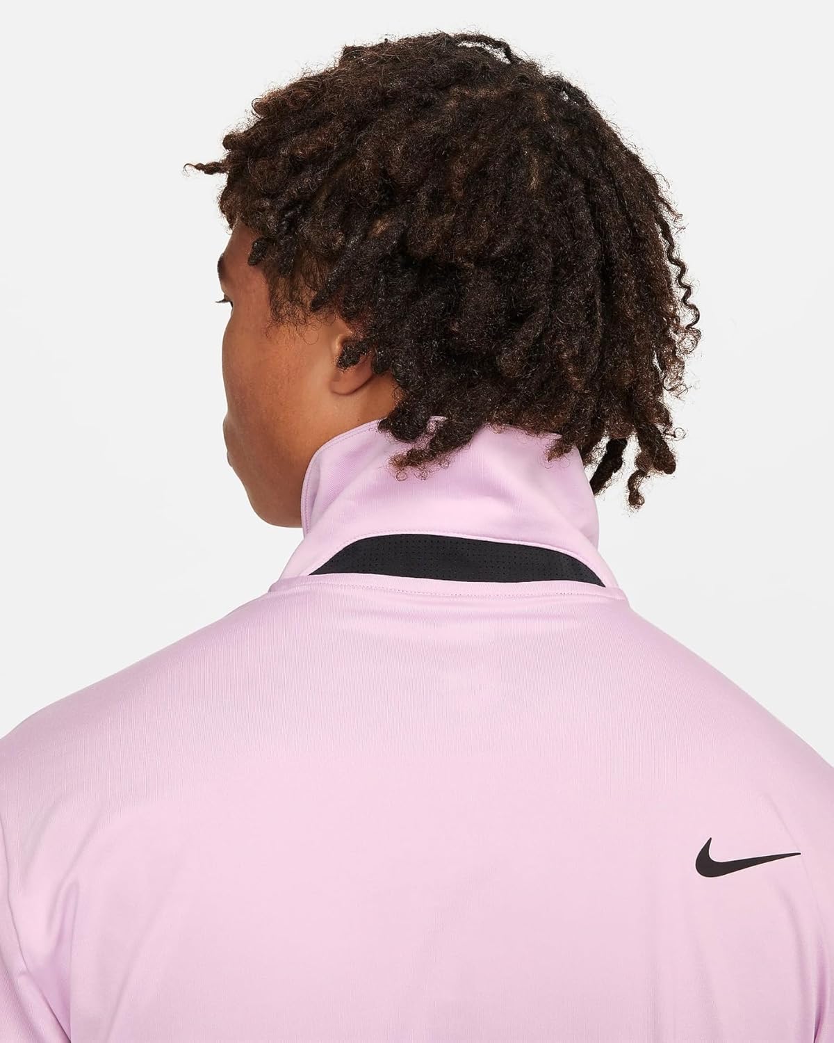 Nike Men's Dri-FIT Tour Golf Polo Arctic Pink | Black (Chest) X-Large