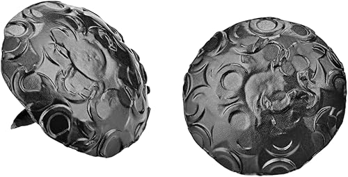 Serie Piazza by Borderland Rustic Hardware  Clavos redondos de 1.0in  Hecho a mano  Negro  Pack de 10 disponible en Yaxa Venezuela