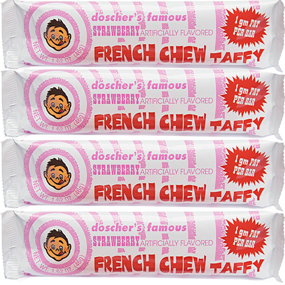 Doscher's Strawberry French Chew Taffy Similar To Turkish Taffy