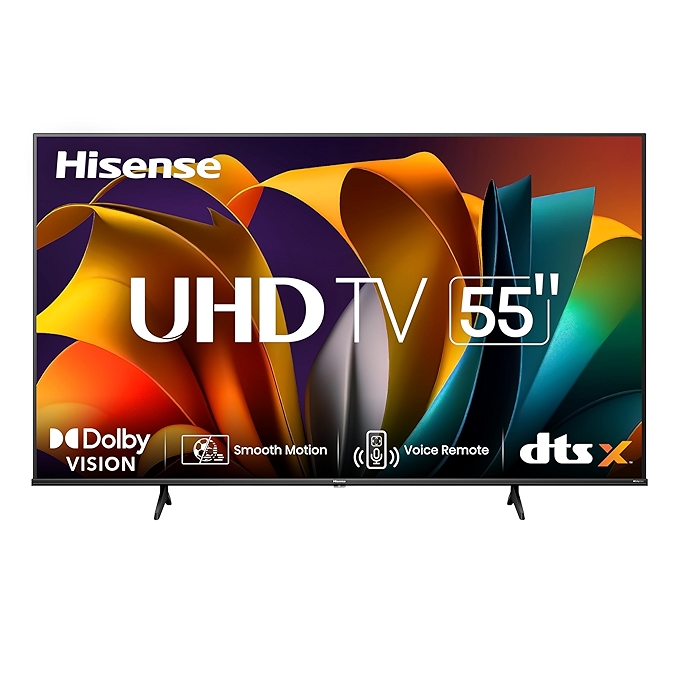 海信 55A68N 55英寸智能超高清4K Dolby Vision HDR10谷歌电视 2024新款