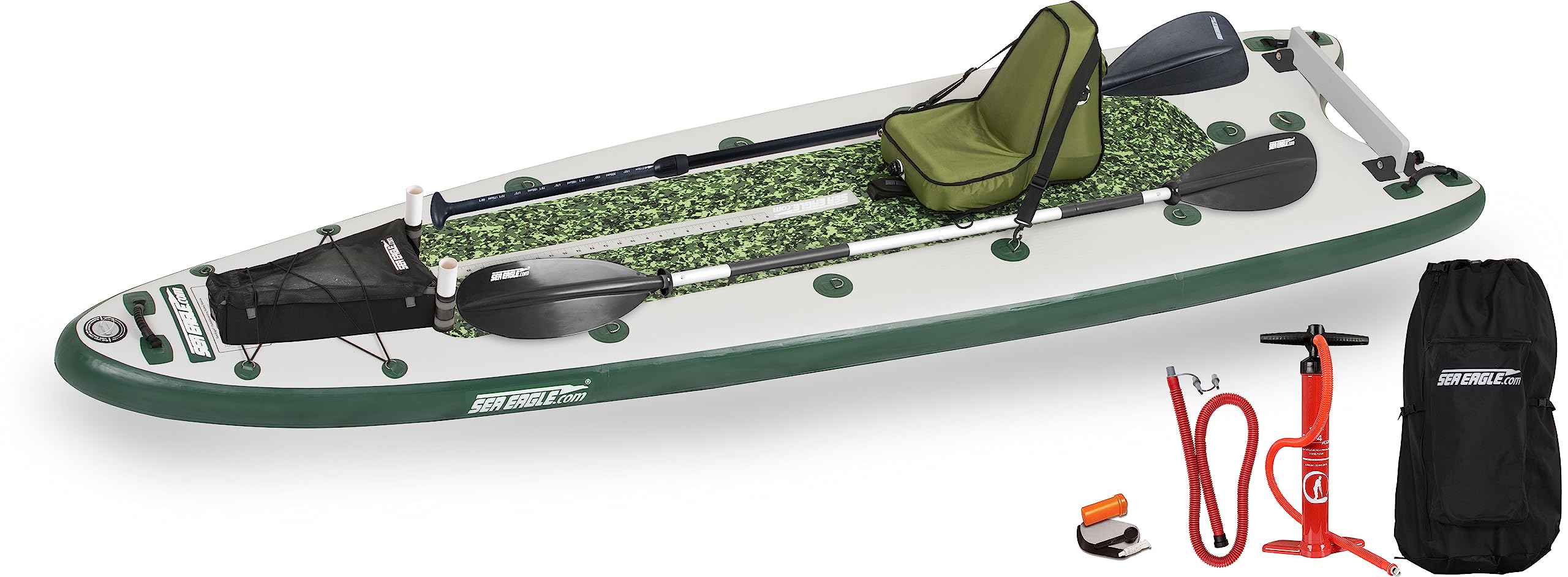 Sea Eagle FS126 12’6” Inflatable FishSUP Fishing Stand-Up Paddleboard