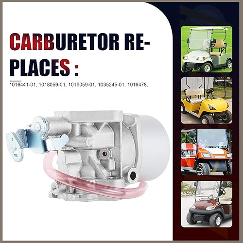 Miniatura 7 de Carburador FE350 + bomba de combustible compatible con carrito de golf Club Car DS Precedent Turf Carryall OHV Kawasaki FE350 Engine 1016441-01