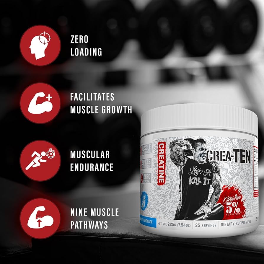 [クレアチン] Amazon.com: 5% Nutrition CreaTEN Creatine Complex +