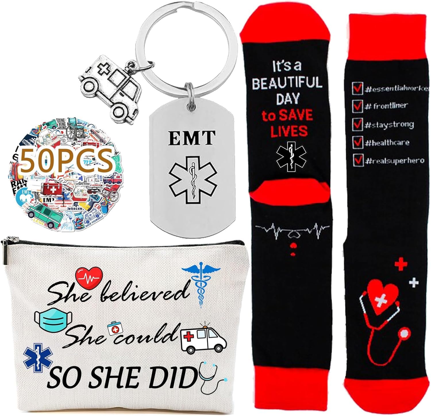 EMT Appreciation Gifts - Emergency Medical Technician Paramedic Gifts for EMS Week Retirement Birthday