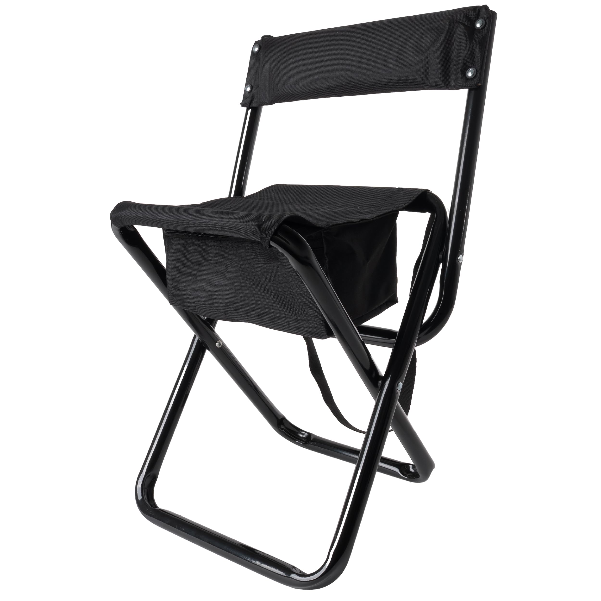 Tabouret avec dos Rothco noir taille unique pliable pour homme
