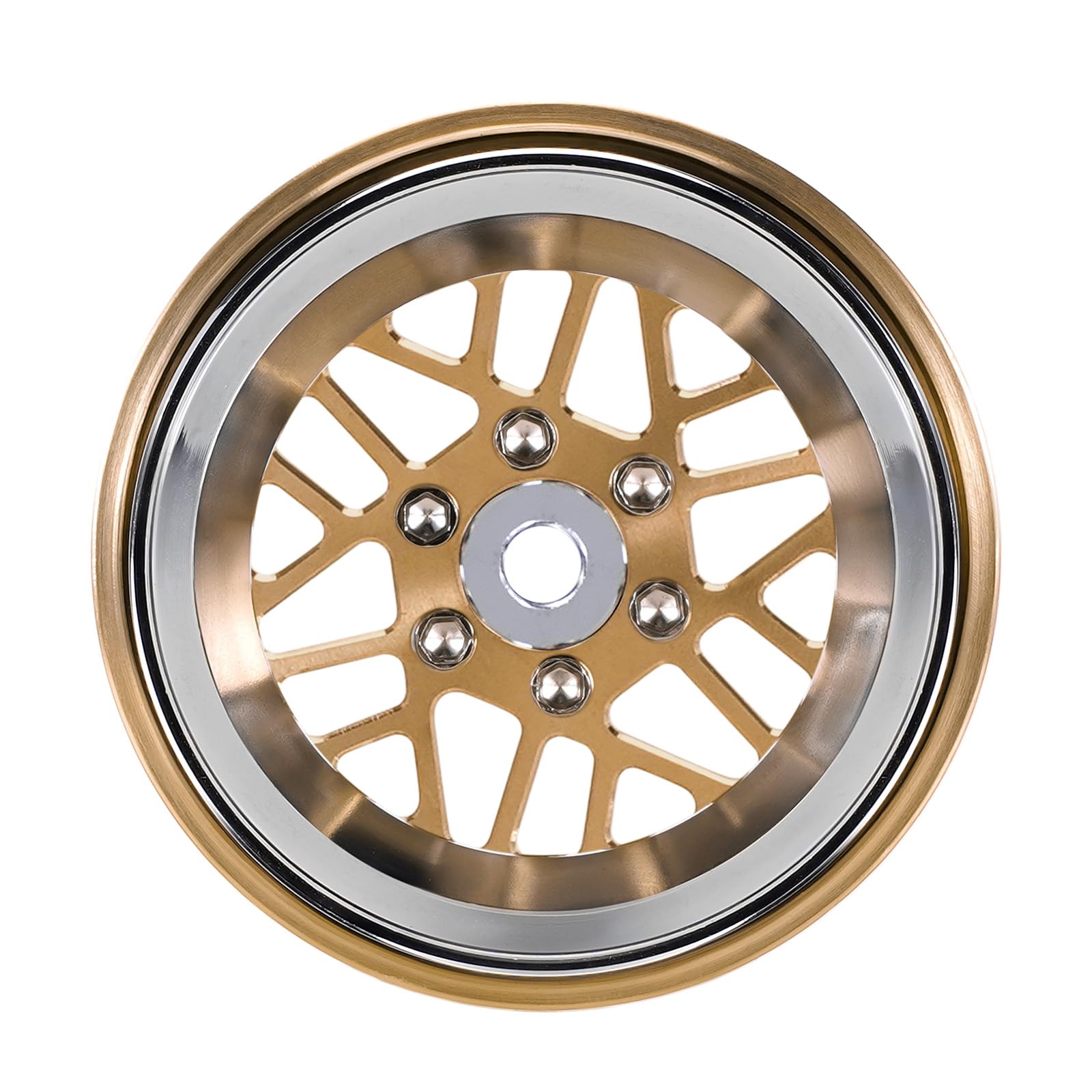 INJORA ModuWheel 1.3 – Ruedas Beadlock De Fibra De Carbono Y Aluminio Con Desplazamiento Negativo Para Crawler RC 1/18 Y 1/24